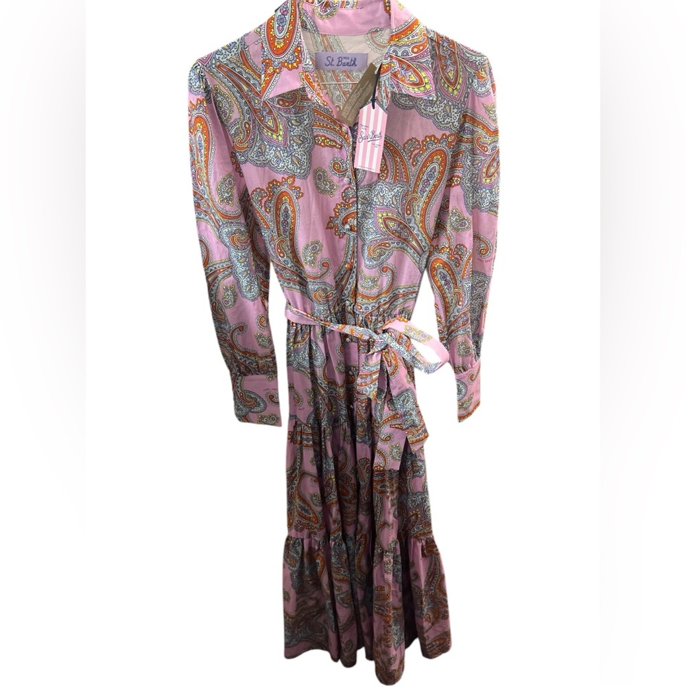MC2 St Barth Cachemire/Paisley Pattern Dress (Retails for $378)